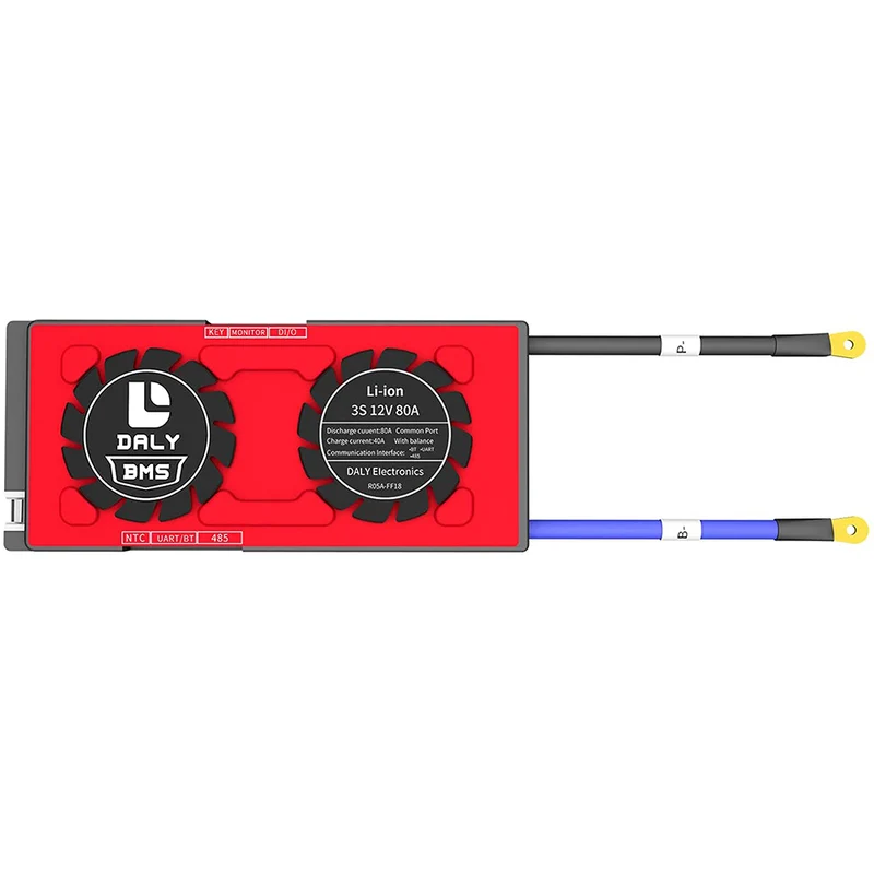 Daly smart bms Lion 3S 12V 80A bluetooth BMS boardithium battery protection Board 1966150