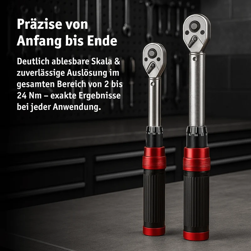 Fahrrad-Drehmomentschlüssel Satz