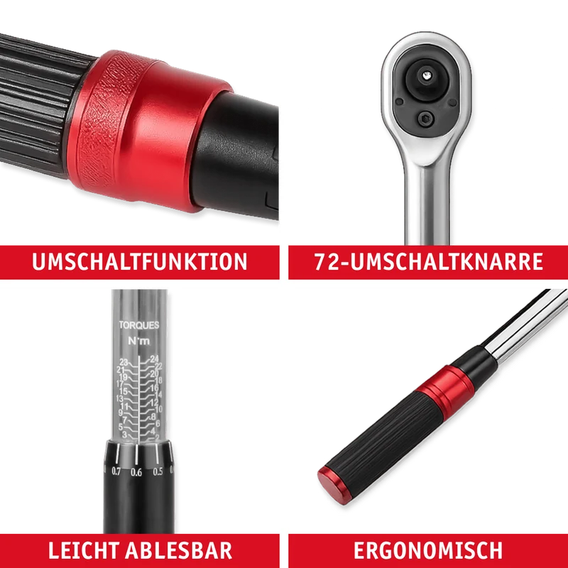 Fahrrad-Drehmomentschlüssel Satz