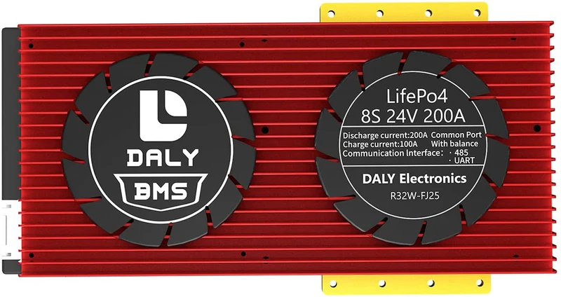 Daly smart bms Lifepo4 8S 24V 200A bluetooth BMS board 32130221
