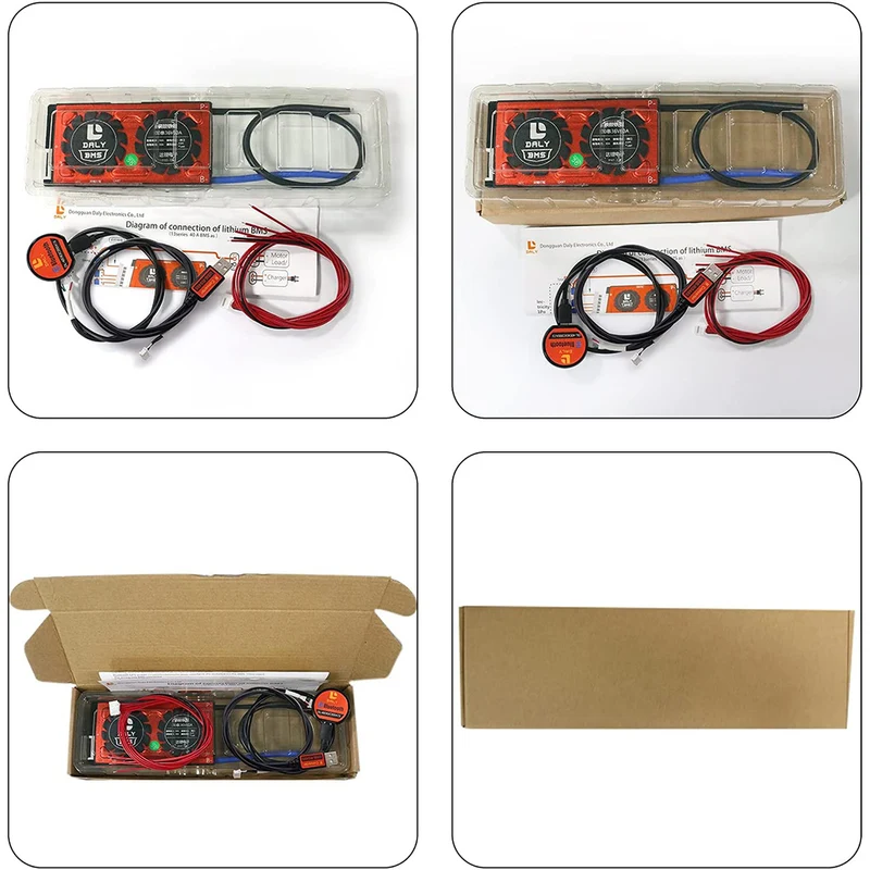 Daly smart bms Li-ion 14S 48V 60A bluetooth BMS board18 66 128