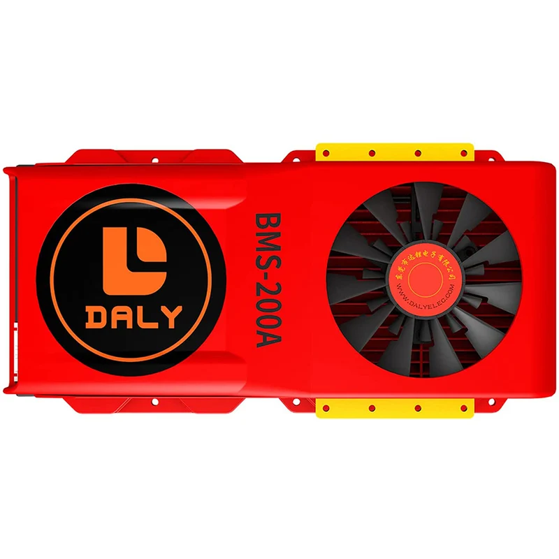Daly smart bms Li-ion 10S 36V 200A FAN bluetooth BMS board 52 130 235