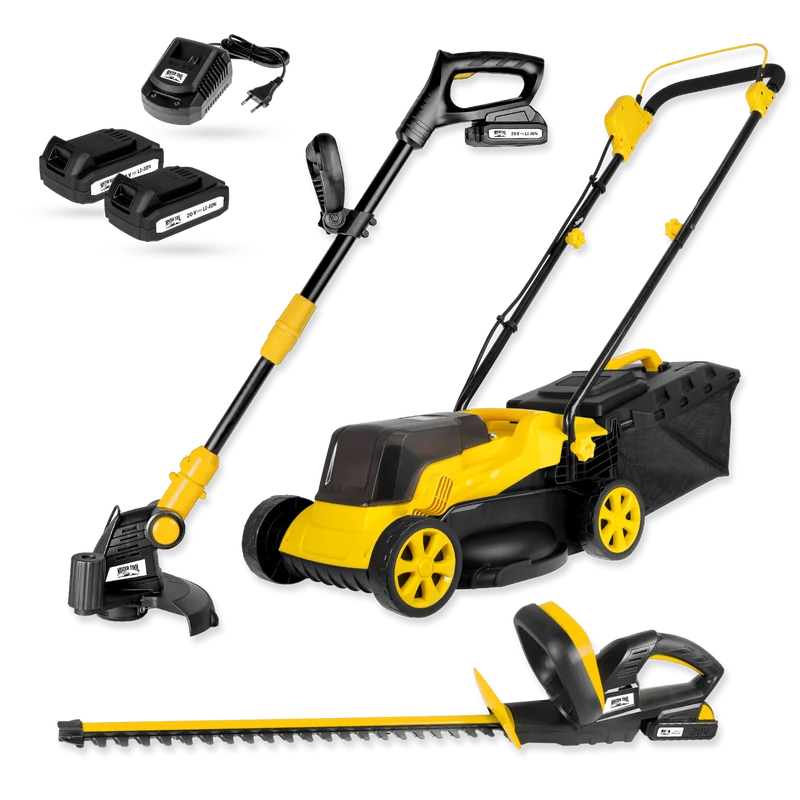 Akku Gartengeräte Set