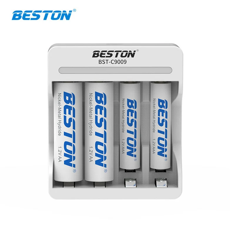 1,2 V Ni-mh Ni-CD AA AAA Smart Charger Micro USB für Ladegerät 4 Steckplätze