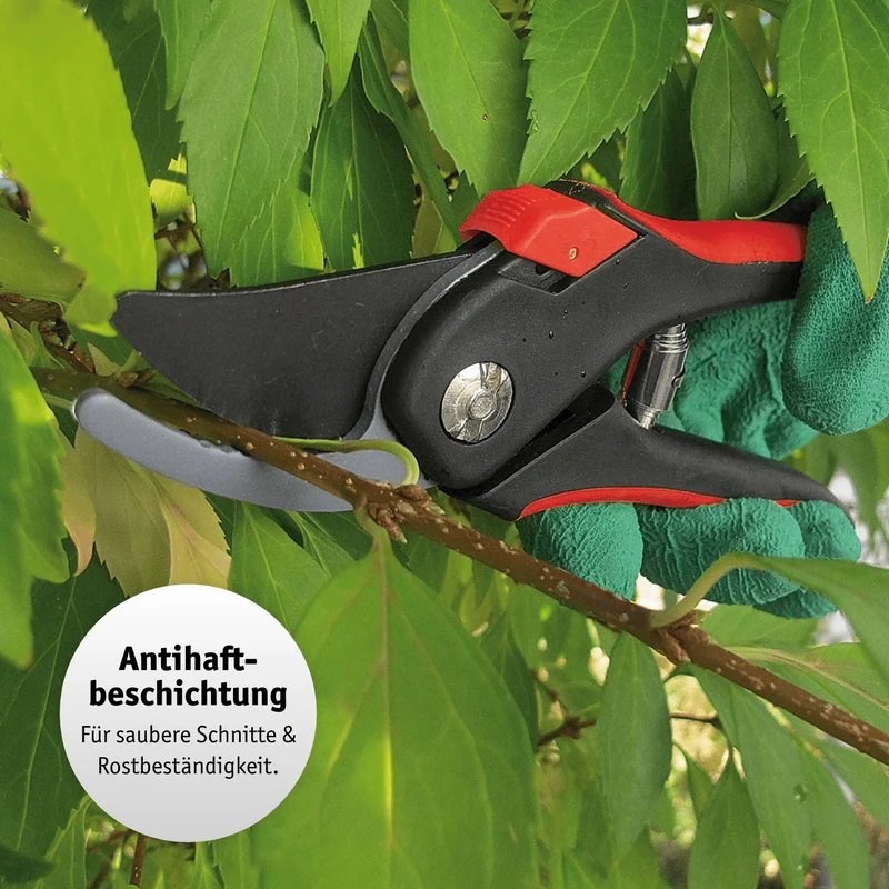 Gartenscheren Set Bypass- und Amboss-Schere 2-tlg.