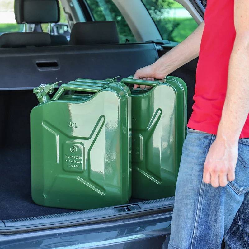 Benzinkanister mit Trichter Set 20 L 2-tlg.