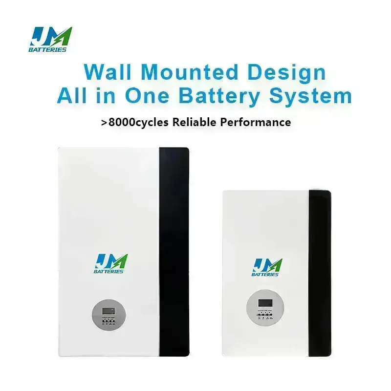 JM Innovative 48V 50ah 100Ah Sodium Ion Wall-Mounted Battery System Reliable Safety Features BuiltIn Battery