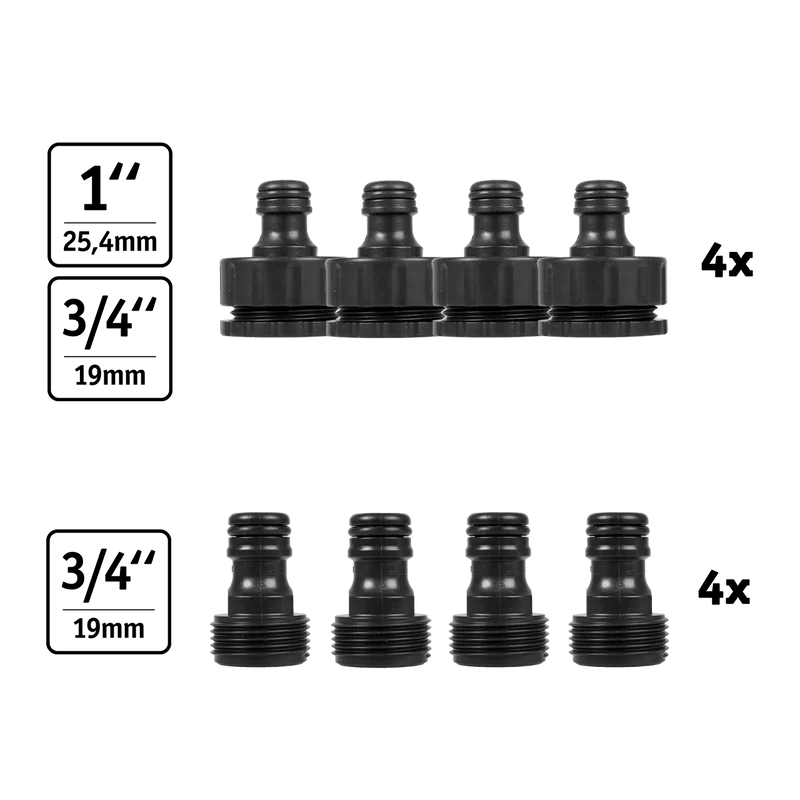 Schlauchadapter Set 20-tlg.
