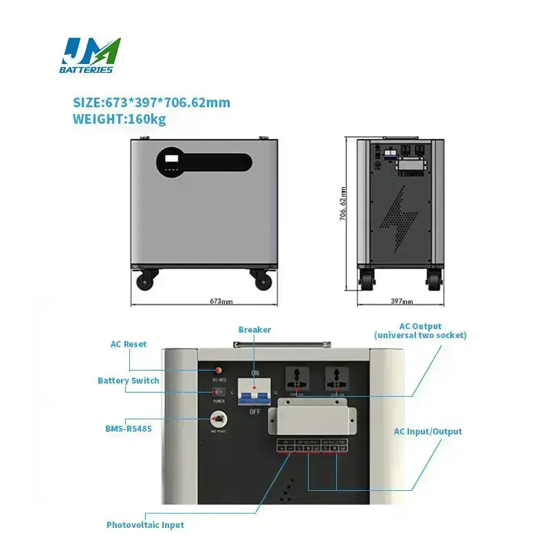 All-in-One Battery Wonder51.25V 100AH 200AH 300AH Simplifying Power for Modern Living Battery