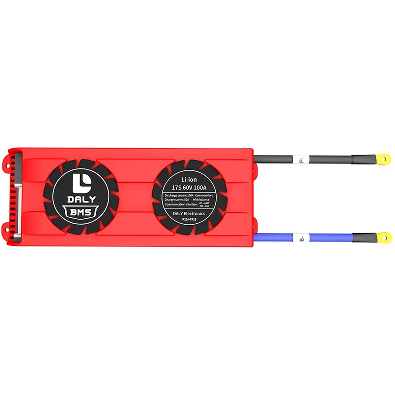Daly smart bms Li-ion 17S 60V 100A FAN with bluetooth 33 65 184