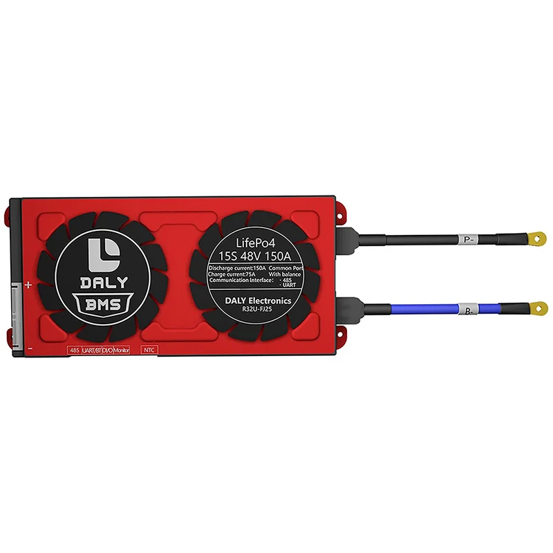 Daly smart bms Lifepo 15S 48V 150A bluetooth BMS board 20 95 212