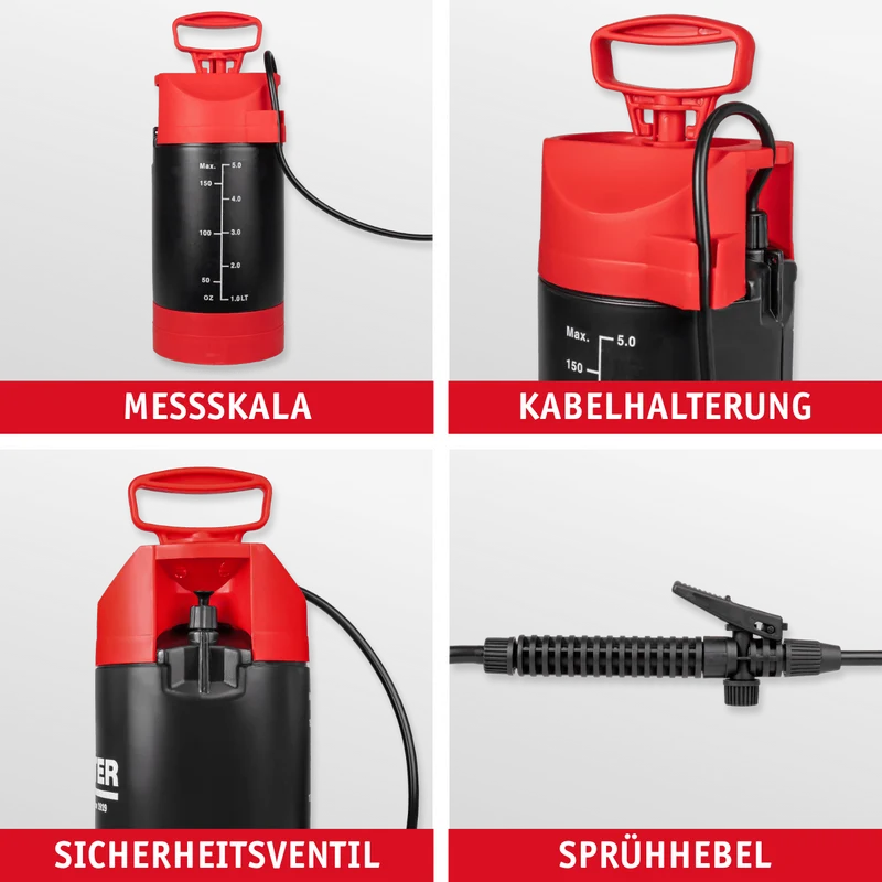 Drucksprühgerät 5 Liter