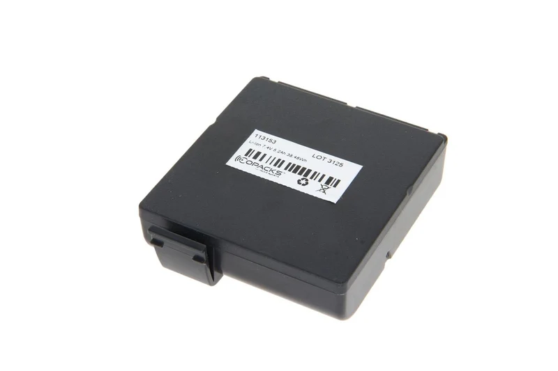CoPacks Li Ion Akku passend für Zebra QLN420 Drucker P1050667-016 BTRY-MPP-68MA1-01 - 7,4 V 5200mAh 86,9x73x26,7 mm