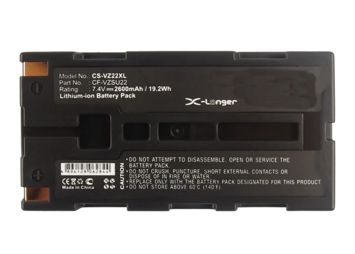 7.4V 2200mAh PDA, Pocket PC akku für AVIO TOA Electronics Panasonic NEC NIPPON Li-ion