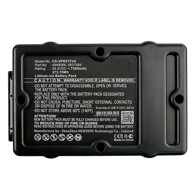 36.5V 7500mAh Rasenmäher akku für Hybrid Power 37 Hybrid Power 40 Power 37 Power 40 Li-ion
