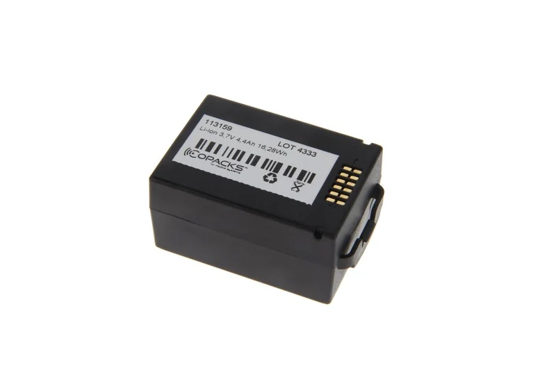 CoPacks Li-Ion Akku passend für Cipherlab CP60, CP60G - BA-0064A4 - 3,7 V 4400mAh 58,1x37,6x28,7 mm