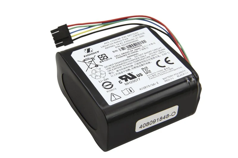 Zimmer Original Li Ion Akku ATS4000 Tourniquet ATS2200 Ref. 60-4000-702-00 - 14,4 V 4300mAh 70x70x38 mm
