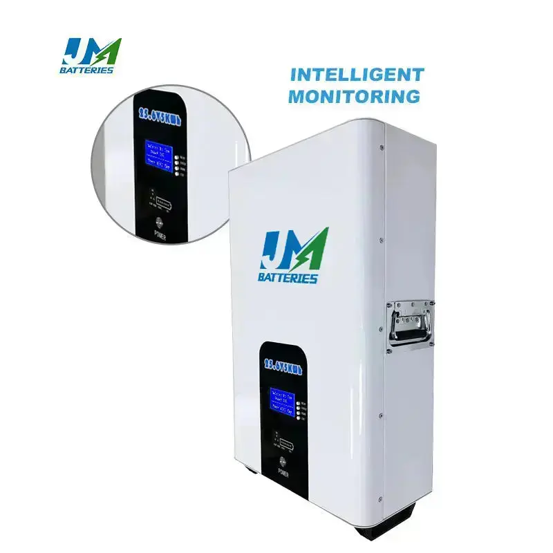 High Capacity Wall Mounted 25.6V 200ah Battery Power Lithium Battery