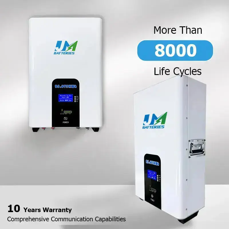 High Capacity Wall Mounted 25.6V 200ah Battery Power Lithium Battery