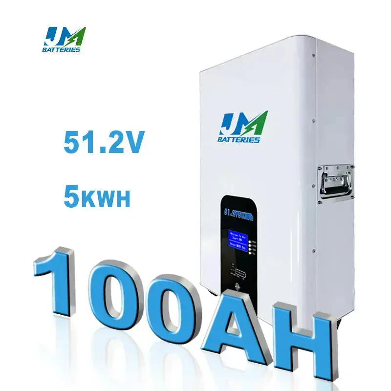 Top Quality Wall Mounted 51.2V Batteries 100AH 200AH Versions Available