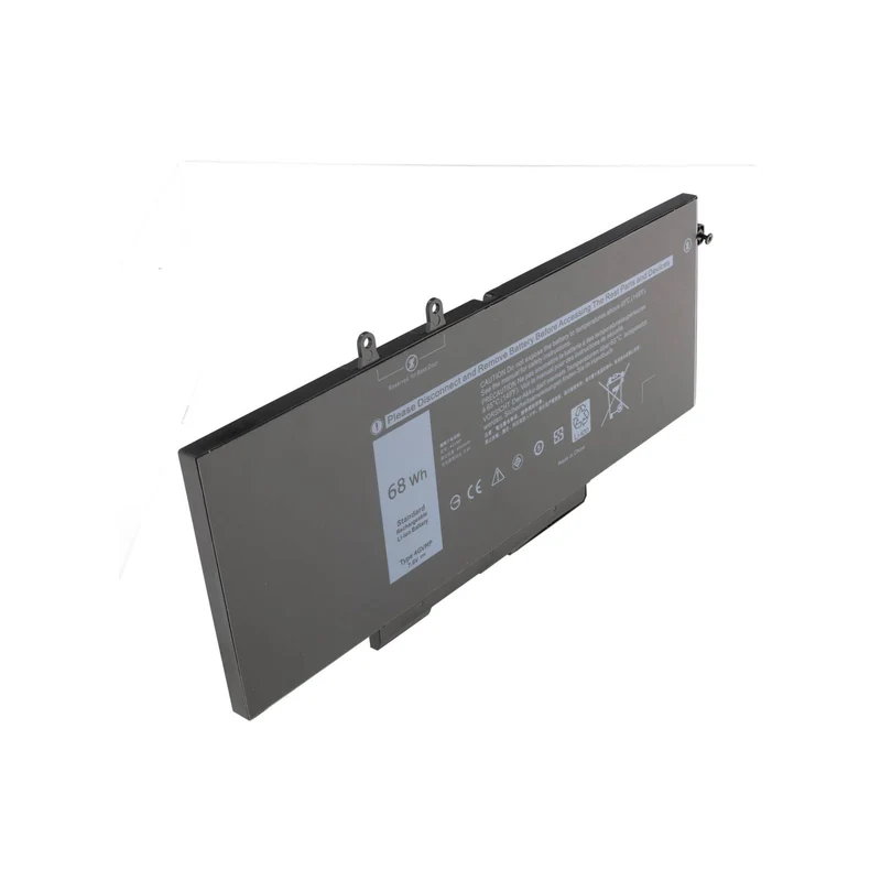 AccuCell Ersatzakku für Dell Latitude 5400, 5410, 5500 und 5510 – Li-Polymer 7,6V 68Wh
