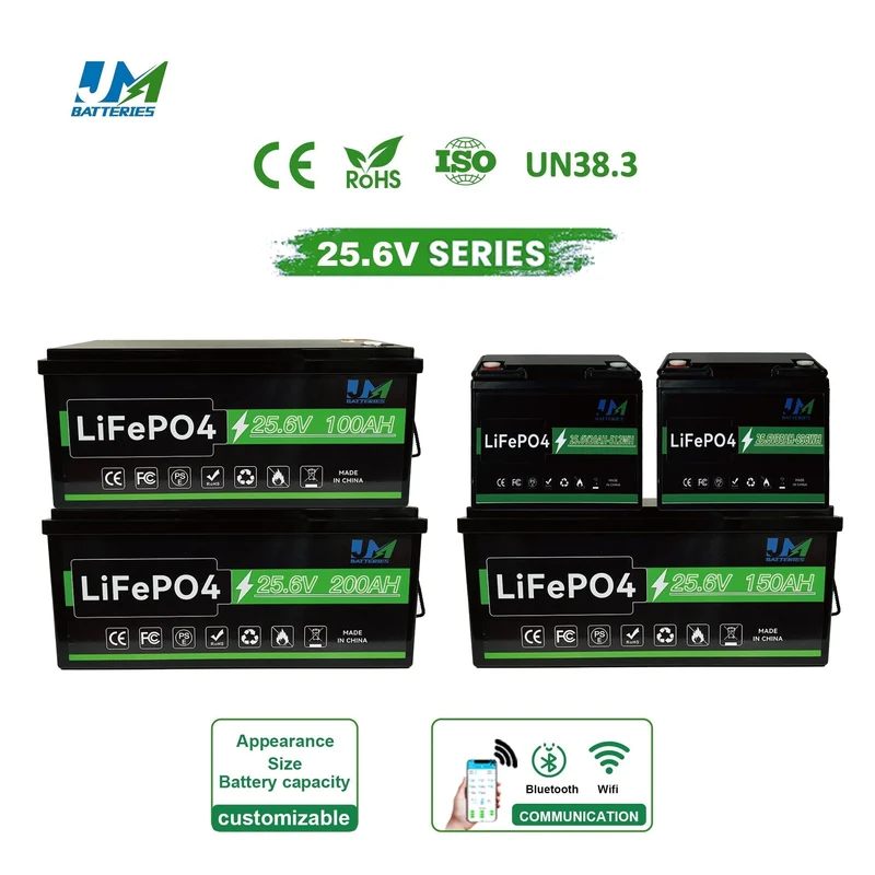 JM 12v 24V lithium car battery 100ah200ah lithium battery batteries