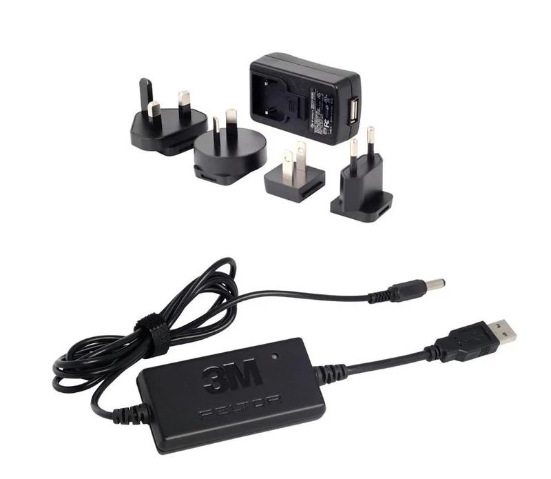 AccuCell 3M Peltor 230V/USB Ladekit für ACK053 Akku FR08/09