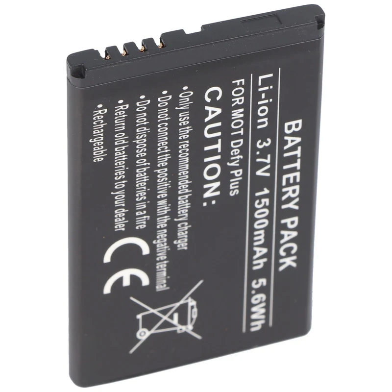 AccuCell Akku passend für Motorola Defy Mini Akku HF5X mit 3,7V und 1500mAh