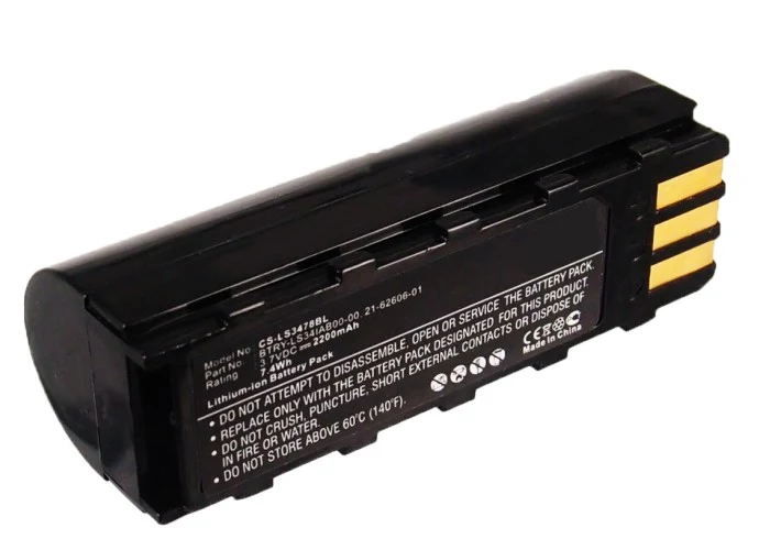 3.7V 2200mAh Barcodelesegerät akku für DS3478 DS3578 DSS3478 LS3478 LS3478ER LS3578 MT2000 NGIS XS3478 8800 Li-ion