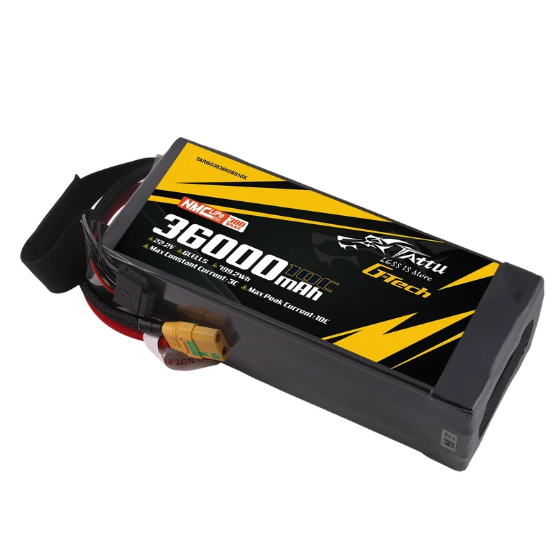 Tattu Semi-Solid State 380Wh/kg 36000mAh 10C 22,2V 6S1P LiPo-Akkupack mit XT90S-F-Stecker