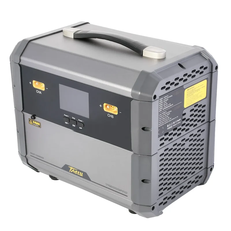 Tattu TA9000 PLUS Zweikanal-Smart-Ladegerät 120A/9000W für 12-24S Smart-Akkus