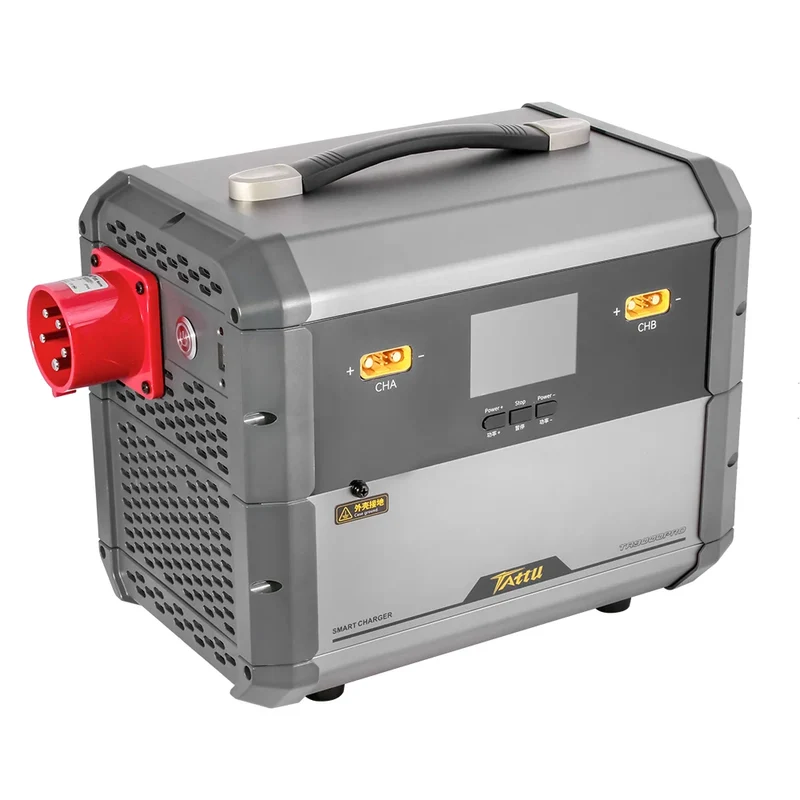 Tattu TA9000 PLUS Zweikanal-Smart-Ladegerät 120A/9000W für 12-24S Smart-Akkus