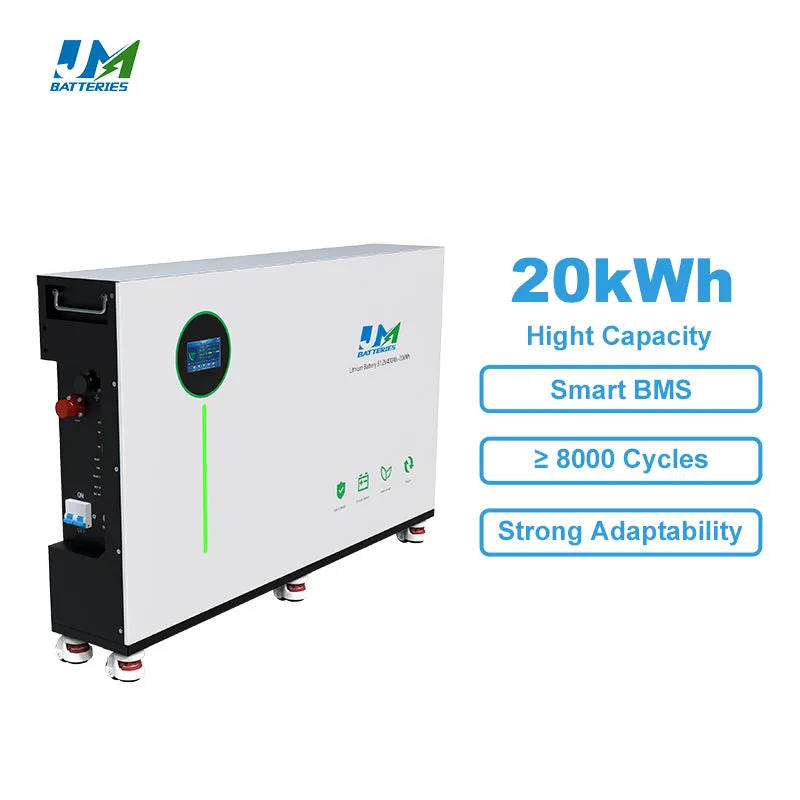Jm 2025 New Model 48V 400ah Lithium Polymer Battery 20kwh Solar Battery with LED Household Energy Storage Battery
