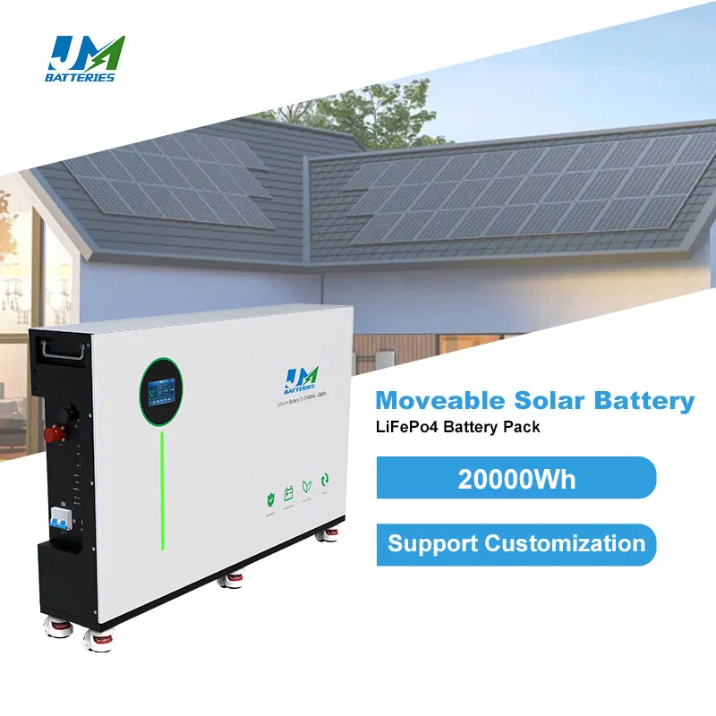 Jm Lithium Battery Solar Energy 51.2V 48V LiFePO4 400ah Standing Cycle 8000 Times Household Energy Storage