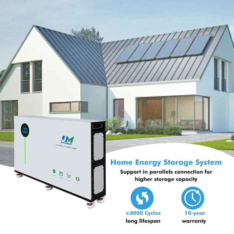 JM 51.2V 15Kwh 20KWH Lifepo4 Lithium Solar Battery 48V 400Ah Lithium Ion Battery Pack 20Kwh Home Energy Storage System