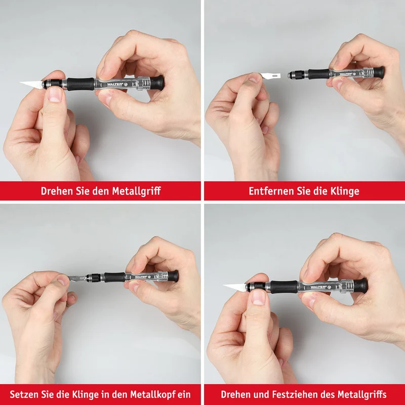 Präzisionsmesser Set 29-tlg.