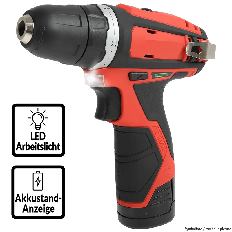 Akku-Werkzeugset 10,8 Volt Li-Ionen