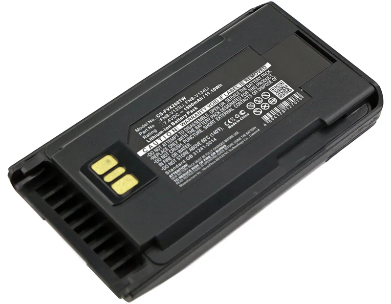 7.4V 1500mAh akku für EVX-530 EVX-531 EVX-534 EVX-539 VX-260 VX-261 Li-ion