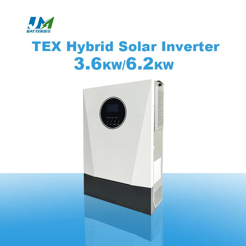 Jm Top Selling Personalized off Grid Pure Sine Wave 6.2kwh 220V 50HZ Hybrid Solar Inverter