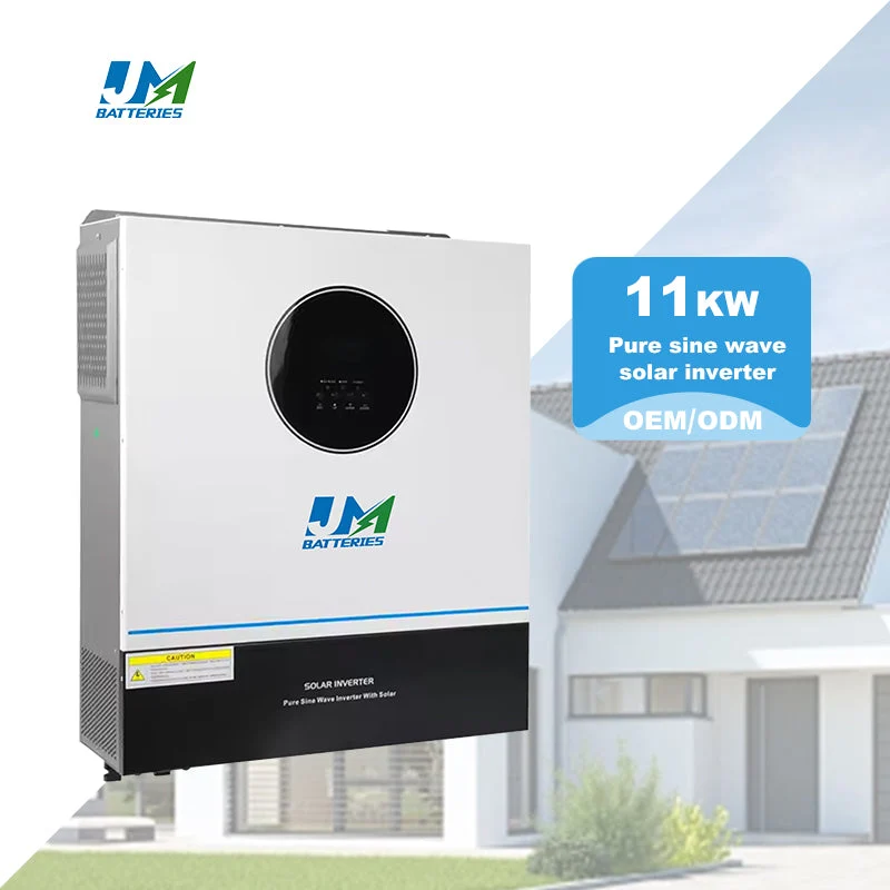 Jm Professional Design11kwh 220V 50Hz Pure Sine Wave Solar Power Inverter for Home Grid -Connected Inverter Solar Panels Portable Inverter WiFi