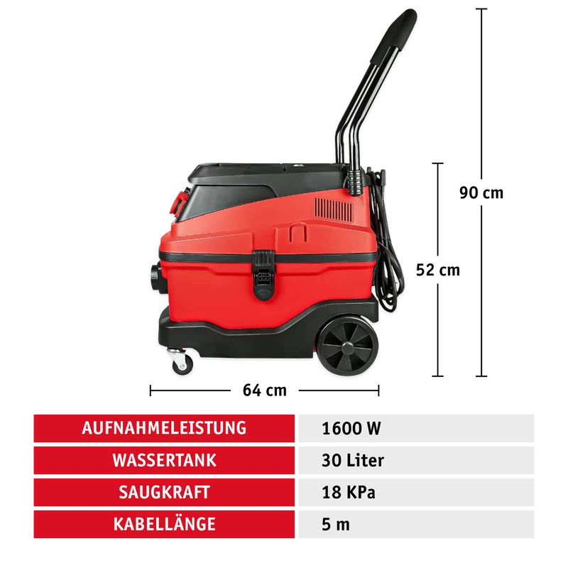 3-in-1 Multifunktionssauger 1600 W
