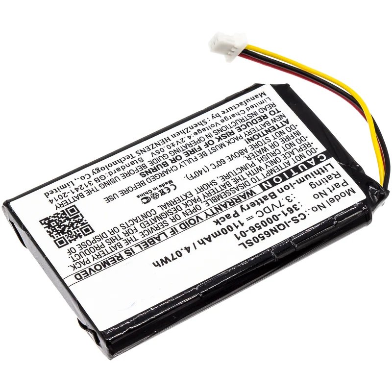3.7V 1100mAh GPS, Navi akku für 010-01211-01 Nuvi 53 Nuvi 53LMT Nuvi 65 Nuvi 65LM Nuvi 65LM 6" Li-ion