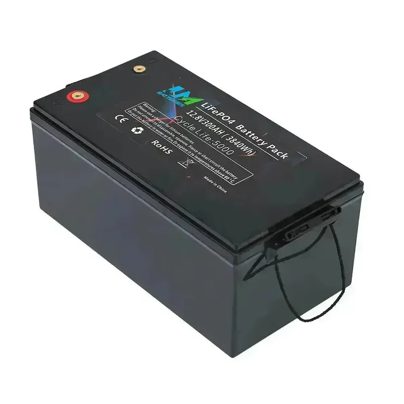 12.8V 300AH Battery Rechargeable Lithium Solar Battery