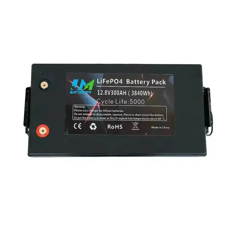12.8V 300AH Battery Rechargeable Lithium Solar Battery
