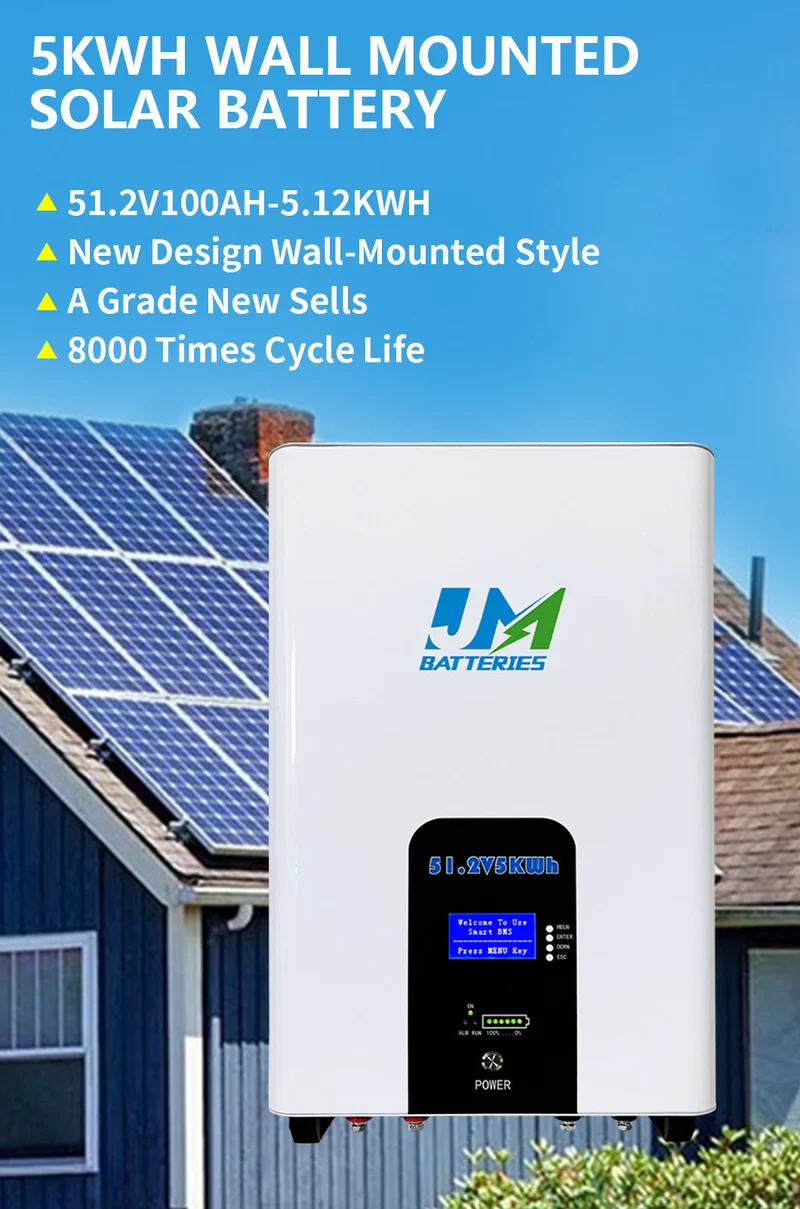 JM 48v 100ah lithium battery home lithium ion solar battery