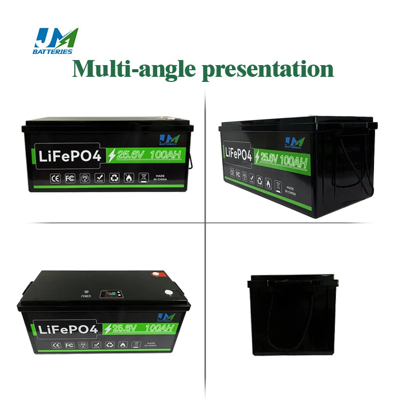 JM 24v lithium battery aa 25.6V 100Ah Lifepo4 Battery Pack