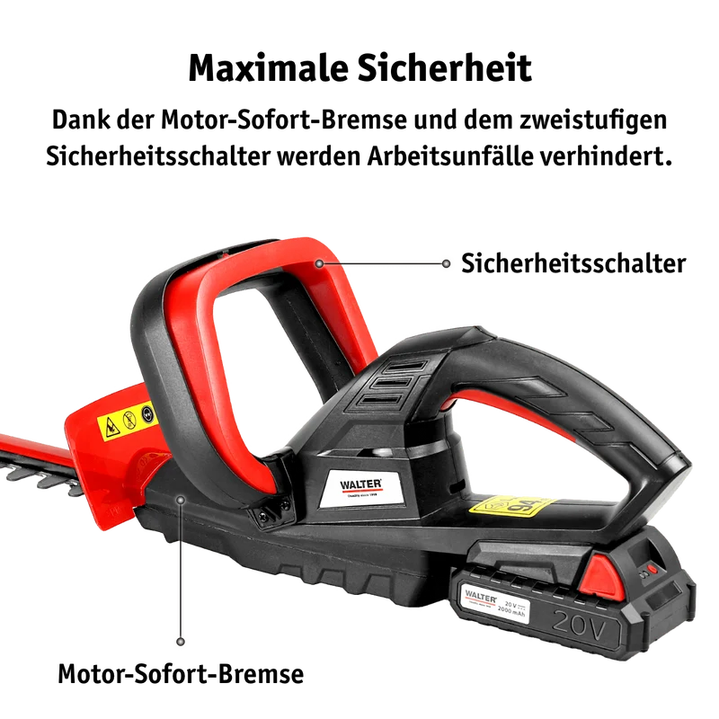Li-Ion Akku-Heckenschere 20 V