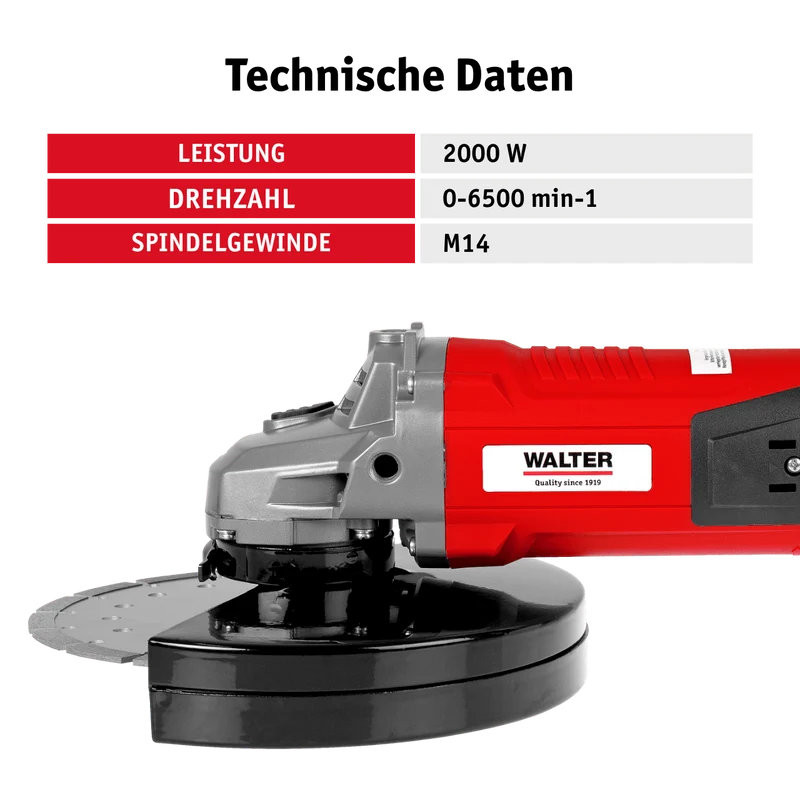Winkelschleifer 2000 W / 230 mm