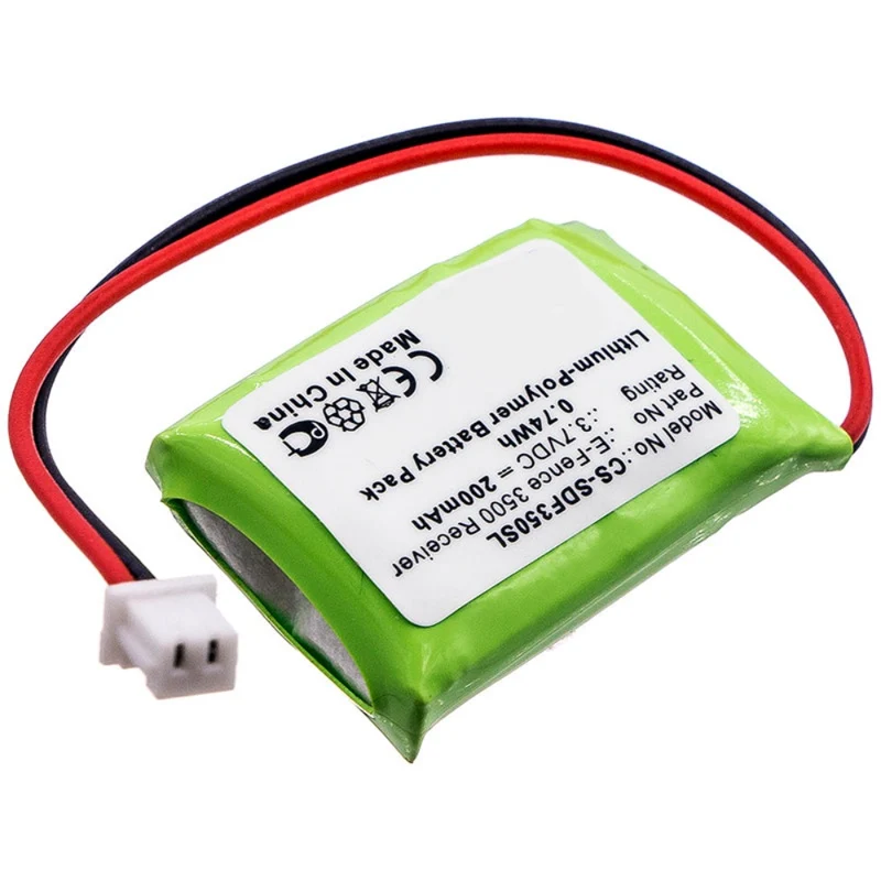 3.7V 200mAh Hundehalsband akku für E-Fence 3500 Receiver YS-300 Bark Collar Li-Polymer