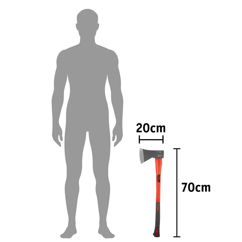 Axt 1250 g 70 cm
